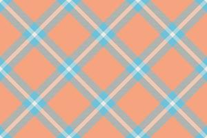 Tartan plaid background, diagonal check seamless pattern. Vector fabric texture for textile print, wrapping paper, gift card, wallpaper.