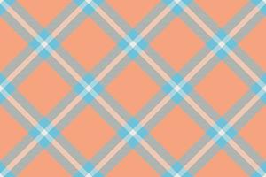 Tartan plaid background, diagonal check seamless pattern. Vector fabric texture for textile print, wrapping paper, gift card, wallpaper.