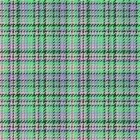 Background tartan vector. Textile texture check. Plaid fabric pattern seamless. vector