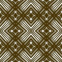 Retro geometric pattern in repeat. Fabric print. Damask style Seamless pattern background, mosaic ornament, vintage style. Design for prints on fabrics photo