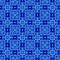 Retro geometric pattern in repeat. Fabric print. Damask style Seamless pattern background, mosaic ornament, vintage style. Design for prints on fabrics photo