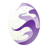 Colorful and beautifully patterned eggs that come into the Easter concept and can also be used in different events. png