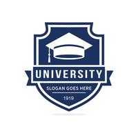 University logo design vector