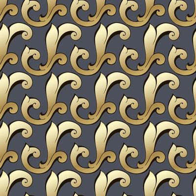 Vector damask vintage baroque scroll ornament swirl. Victorian monogram heraldic shield swirl. Retro floral leaf pattern border foliage antique  acanthus calligraphy engraved tattoo.