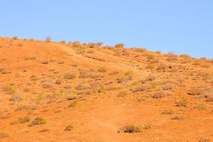 Scenic desert landscape photo