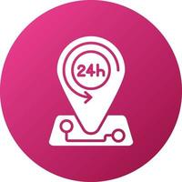 All Day Tours Icon Style vector