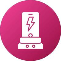 Phone Dock Icon Style vector