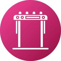 Security Gate Icon Style vector