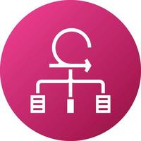 Agile Framework Icon Style vector