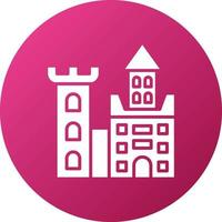 Castle Icon Style vector