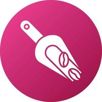 Coffee Scoop Icon Style vector