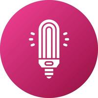 Neon Lamp Icon Style vector