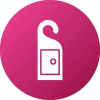 Door Hanger Icon Style vector