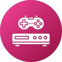 Game Console Icon Style vector