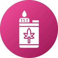 Cbd Vaping Icon Style vector