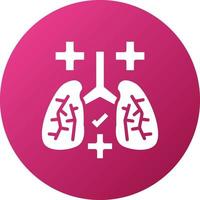 Respiratory Care Icon Style vector