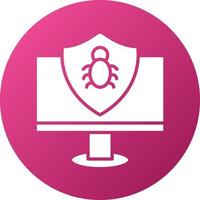 Antivirus Icon Style vector