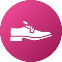 estilo de icono de zapatos vector