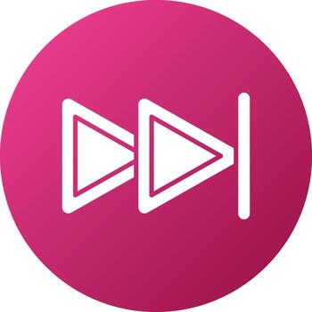 Next Button Icon Style vector