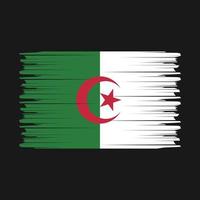 Algeria Flag Brush Vector