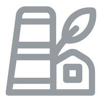 green factory icon vector