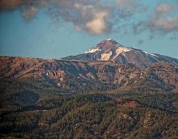 Scenic mountain landscape photo