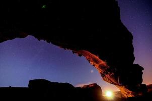 Natural stone arch photo