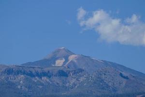 Scenic mountain landscape photo