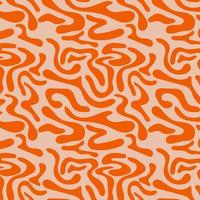 seamless psychedelic patterns in modern retro groovy style. vector