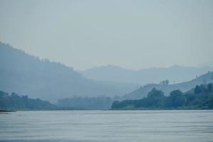 Rural landscape in Asia photo