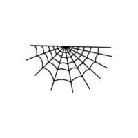 Cobweb icon vector. spiderweb illustration sign. halloween symbol. spider logo. vector