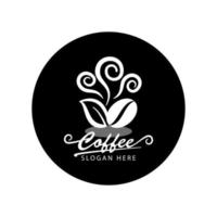 logotipo de la pausa para el café vector