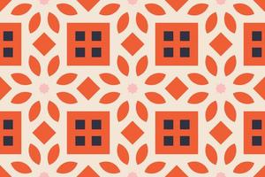 Retro Vintage Antique Abstract Wallpaper Background Seamless Endless Pattern vector
