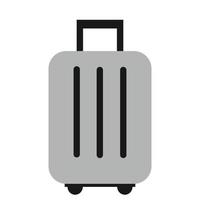 travel suitcase icon vector