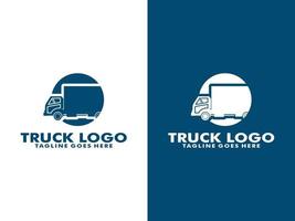 fast truck vector logo illustration, good for company, delivery, or logistic, logo industry, flat design