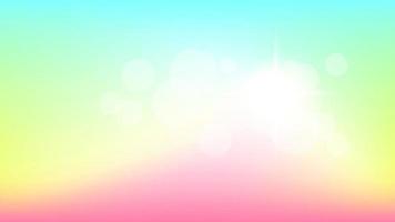 Bokeh abstract background mesh gradients with lights vector illustration.