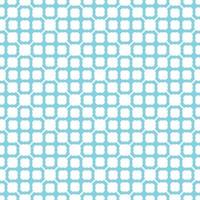 Turquoise pattern on white seamless background. vector