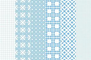 Modern dark blue set of pattern, cover design. Abstract background technology graphic design. vector