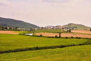 Scenic rural landscape photo