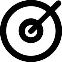 Target focus icon symbol design image, illustration of the success goal icon concept. EPS 10 vector