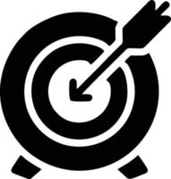 Target focus icon symbol design image, illustration of the success goal icon concept. EPS 10 vector