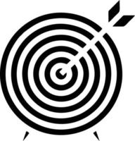 Target focus icon symbol design image, illustration of the success goal icon concept. EPS 10 vector