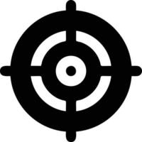 Target focus icon symbol design image, illustration of the success goal icon concept. EPS 10 vector