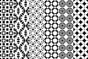 Black and white. Seamless surface pattern. Digital paper, textile print. vector