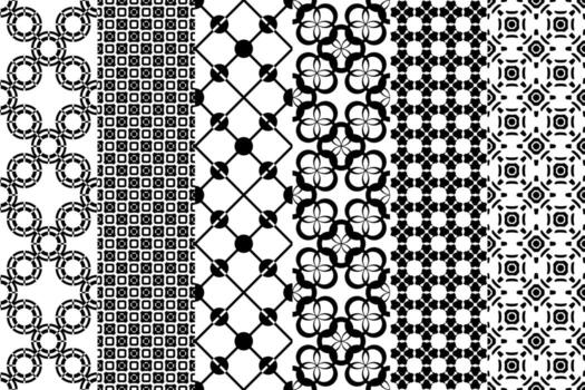 geométrico modelo con monocromo elementos, vector resumen antecedentes.