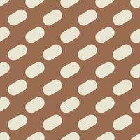 Light pattern on brown vector seamless backdrop.