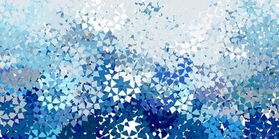 Light blue vector backdrop with lines, triangles.