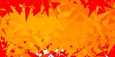 Light Orange vector backdrop with chaotic shapes.