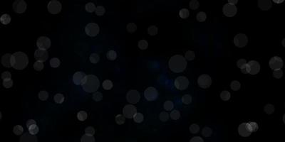 Dark BLUE vector layout with circles.