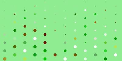 Light green vector backdrop with dots.